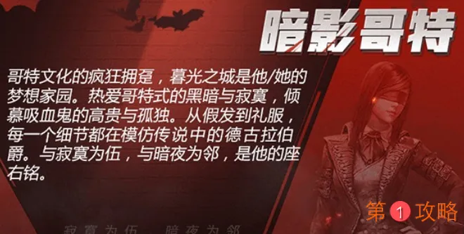 和平精英暗影哥特套装多少钱 暗影