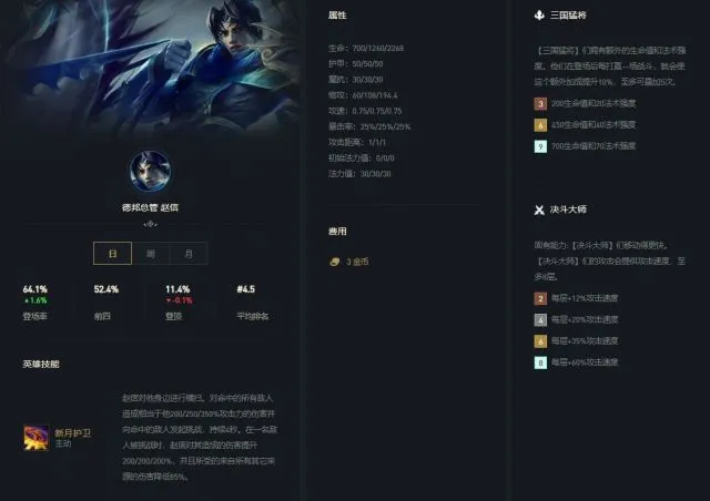 云顶之弈10.22版本决斗宗师最强阵