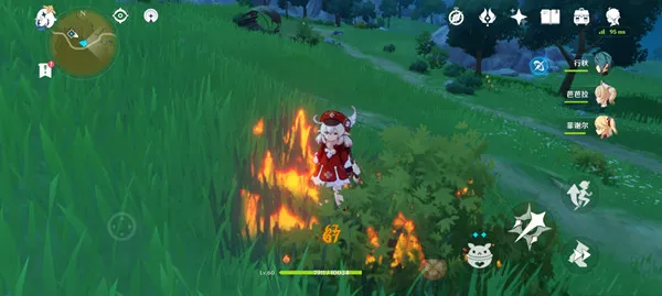 原神1.1版本烧草地伤害变高了吗 原