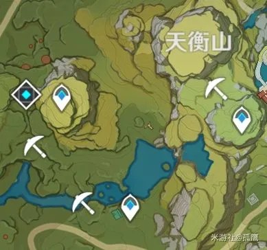 原神水晶矿点在哪 原神水晶矿点位分享