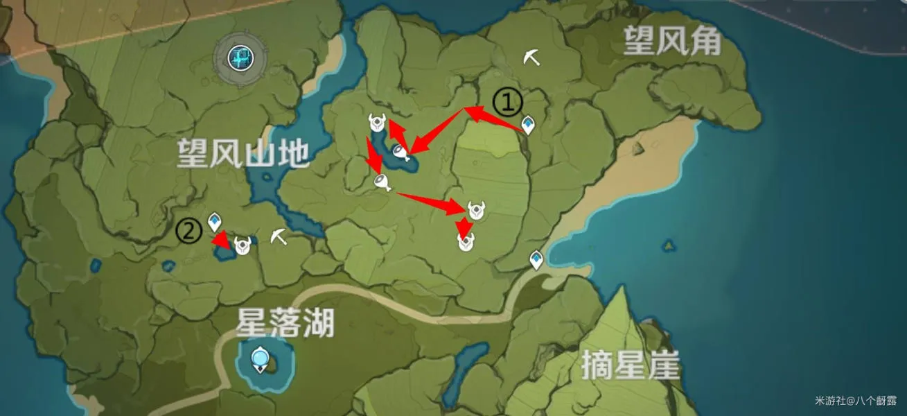 原神1.1版本30分钟高效打金路线 原