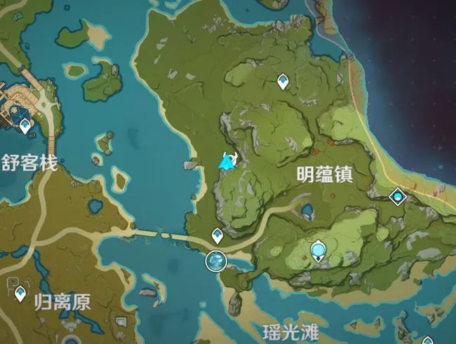 原神明蕴镇有哪些宝箱 原神1.1版本