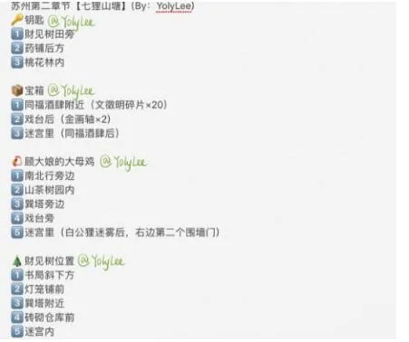 江南百景图七狸山塘宝箱钥匙怎么获取 江南百景图七狸山塘的钥匙获取攻略