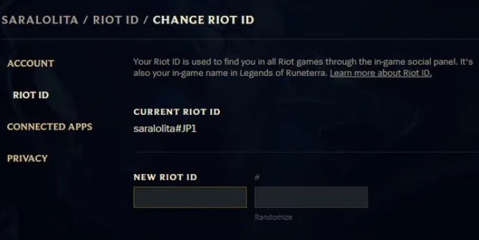 LOL手游改名教程