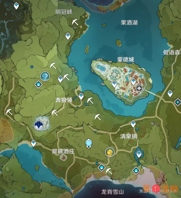 原神矿物哪里最多 蒙德和璃月最全