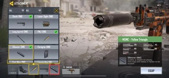 使命召唤手游微冲配件搭配攻略 微