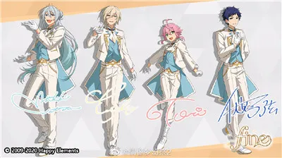 《偶像梦幻祭2》最全角色合集，49个