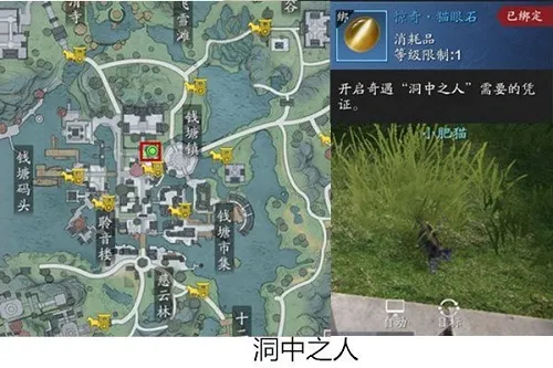 天涯明月刀手游洞中之人奇遇全部结