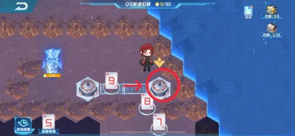 QQ飞车手游极速幻境第一章流火故土路线攻略