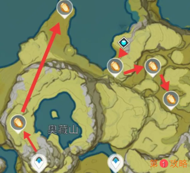 原神石珀采集路线推荐：钟离材料突破获取