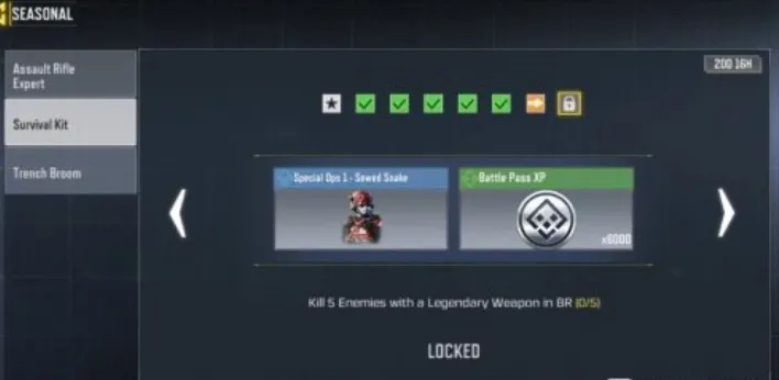 使命召唤手游生存模式传奇武器任务