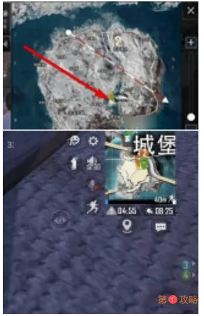 和平精英极光堡位置在哪