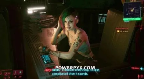 赛博朋克2077朱迪支线任务好感度选