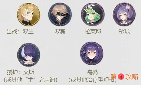 幻书启世录罗兰最强阵容搭配教学