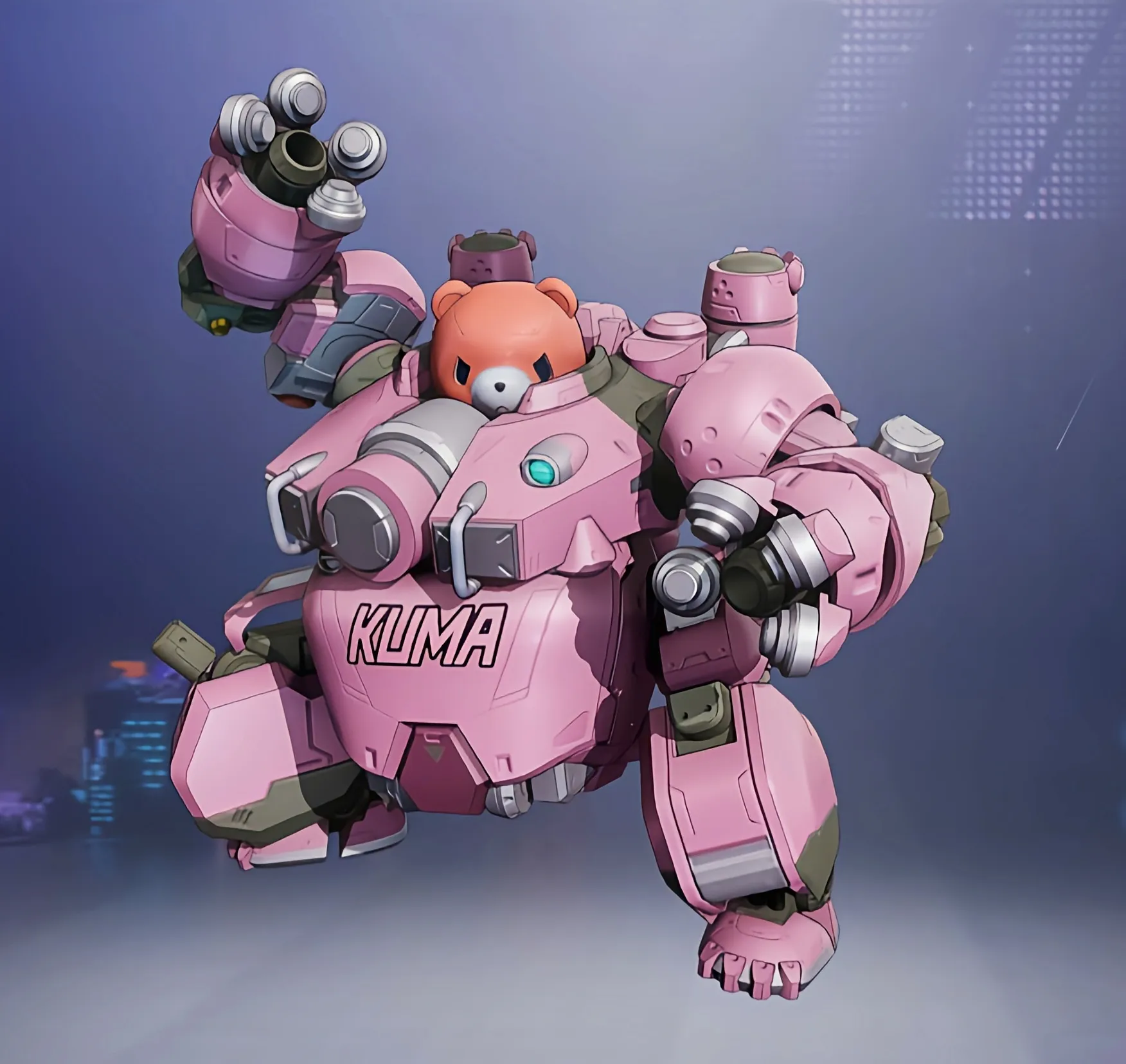 机动都市阿尔法焦糖重炮模组怎么搭