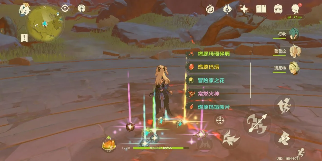 原神手游冰火树位置分享 冰火树采