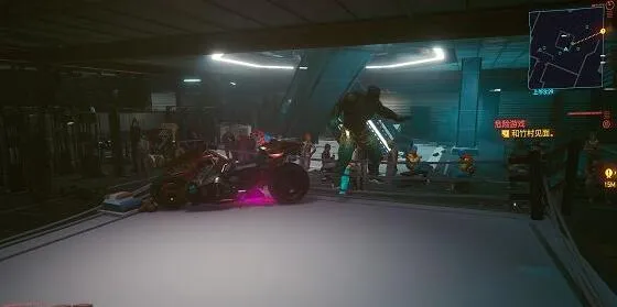 赛博朋克2077剃刀摩托车卡位打法攻