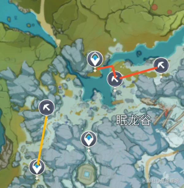 原神雪山星银矿石位置大全 星银矿