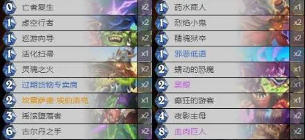 炉石传说暗月马戏团动物园卡组搭配