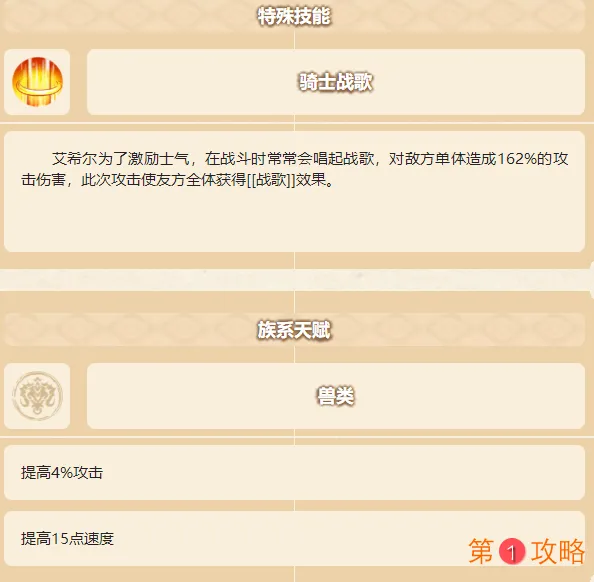 四叶草剧场艾希尔人马技能强度及培养建议一览