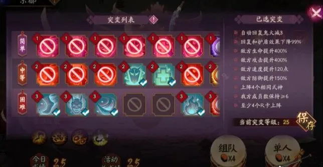 阴阳师铁鼠妖行突变第一天打法攻略