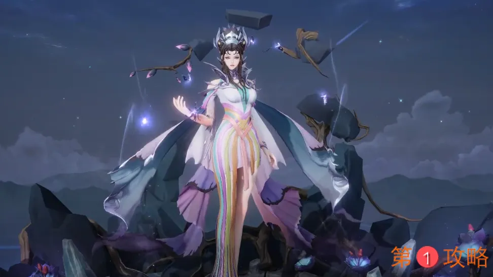 王者荣耀芈月白晶晶皮肤特效展示 芈月白晶晶皮肤好看吗