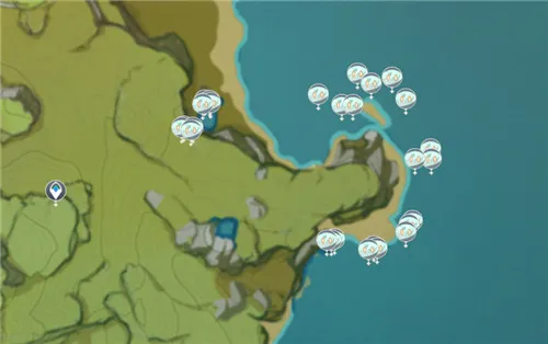 原神史莱姆什么位置刷新最多