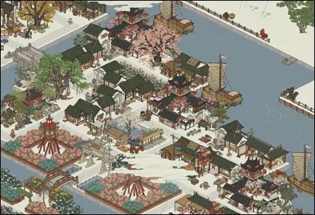 江南百景图松江理财人物及物资选择