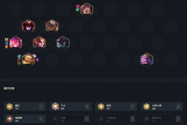 云顶之弈11.3版本森林霞阵容推荐