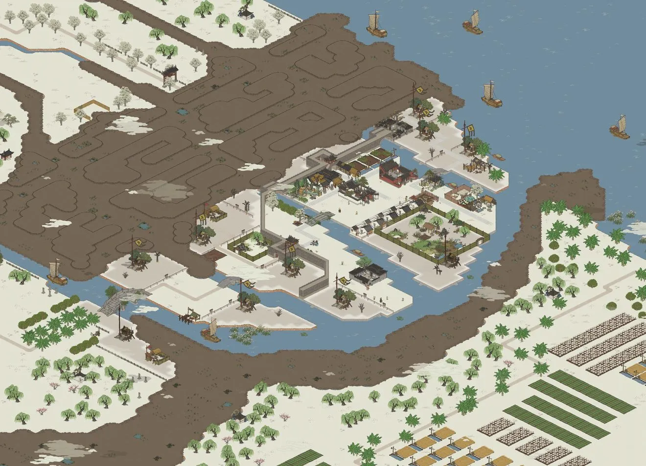 江南百景图松江开荒所需人物及资源