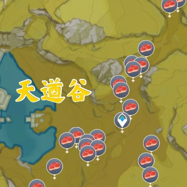 原神兽肉采集地点路线汇总