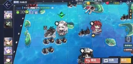 碧蓝航线12-4低油耗组队攻略