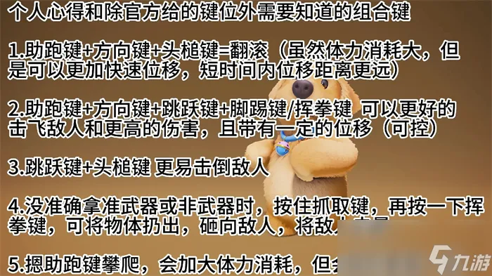 猛兽派对组合键有什么