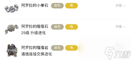 宝可梦朱紫阿罗拉的隆隆岩进化条件-阿罗拉的隆隆岩属性介绍