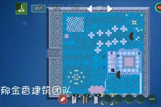 《创造与魔法》花园房制作教学 花园房建筑平面设计图纸