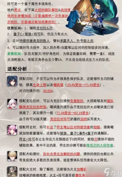 《崩坏星穹铁道》玲可配刃怎么样 