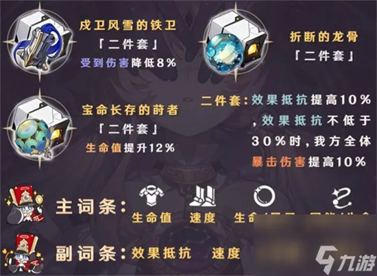 崩坏星穹铁道符玄带什么遗器