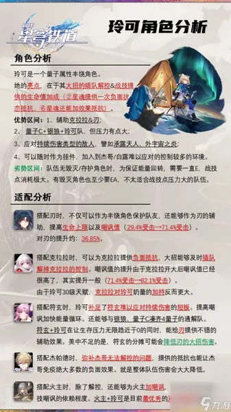 崩坏星穹铁道玲可怎么培养