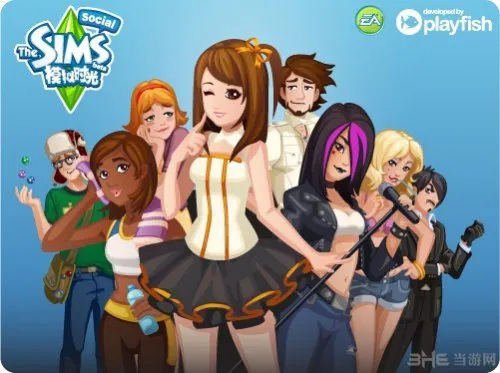 EA公司在Facebook上推出的模拟时光游戏(gonglue1.com)
