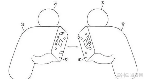 索尼ps4游戏手柄专利曝光 居然能够一分为二(gonglue1.com)
