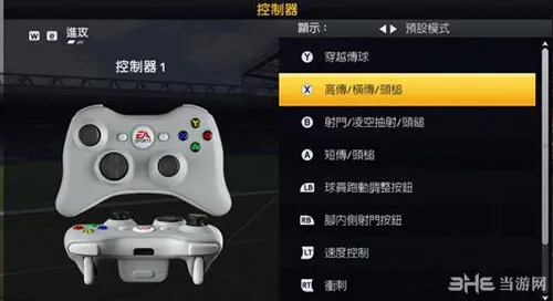 FIFA15手柄按键操作说明