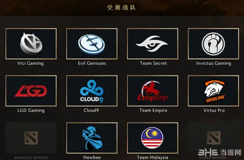 DOTA2 2015国际邀请赛TI5受邀队伍(gonglue1.com)