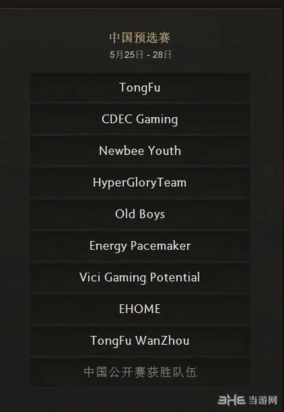 DOTA2 2015国际邀请赛TI5受邀队伍3(gonglue1.com)