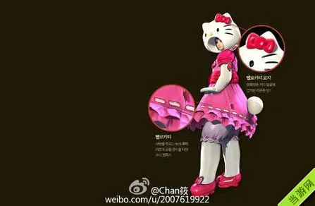 剑灵HelloKitty时装效果图7(gonglue1.com)