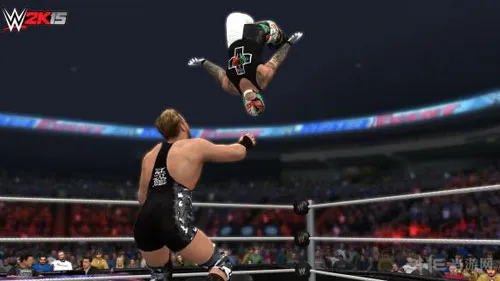 WWE2K15PC怎么爬上绳子顶端 爬上绳