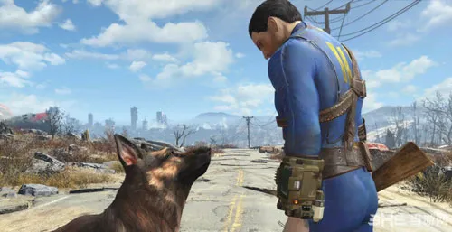 Bethesda：辐射4可与同伴恋爱 主角爱犬与机器人在列！