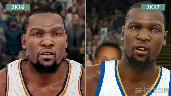 NBA2K172K16对比截图3(gonglue1.com)