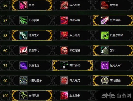 魔兽世界7.1鲜血DK天赋加点技巧攻