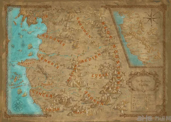 巫师3狂猎游戏地图和真实波兰地图毫无违和感1(gonglue1.com)