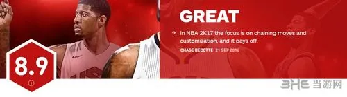 NBA2K17IGN评分截图(gonglue1.com)